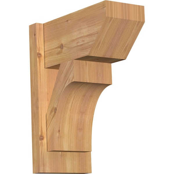 Ekena Millwork Westlake Slat Smooth Outlooker, Western Red Cedar, 7 1/2"W x 14"D x 18"H OUT08X14X18WTL06SWR - main